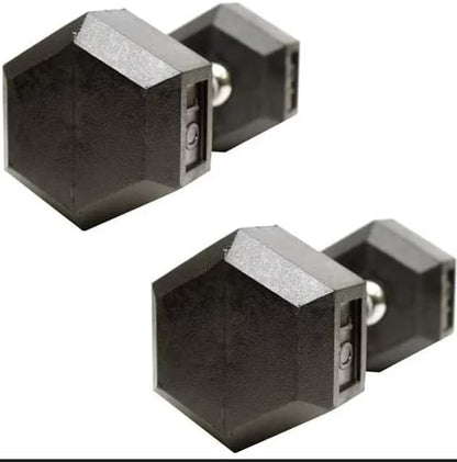 Hex Dumbbell Weights with Metal Handles