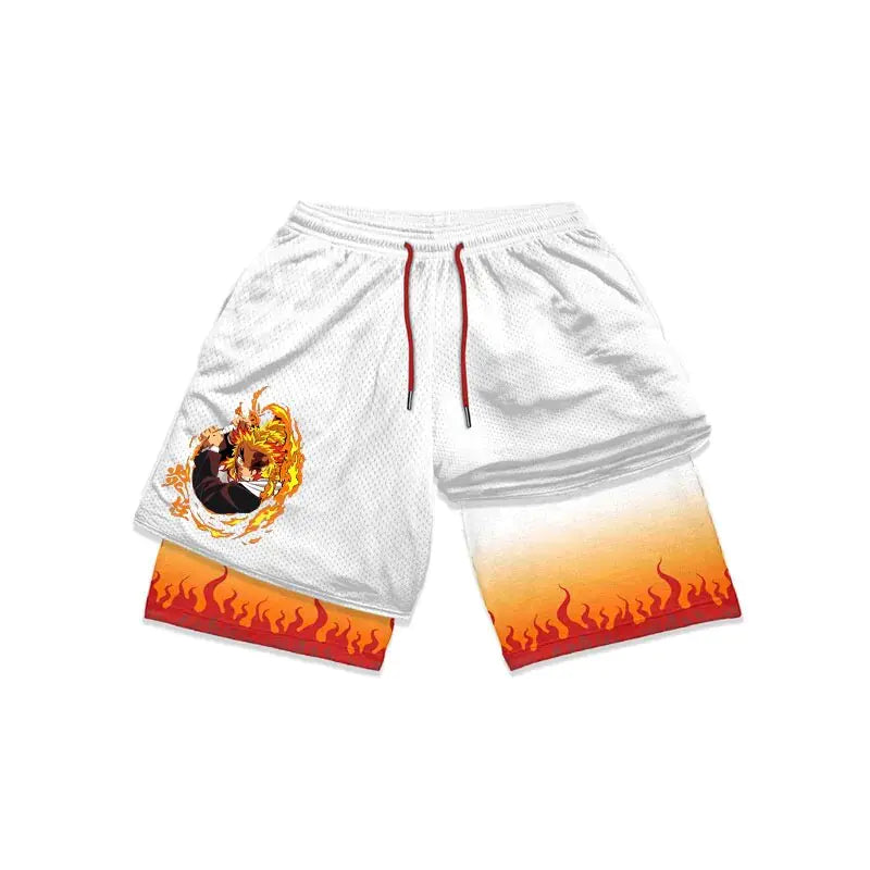 Anime Gym Shorts For Men