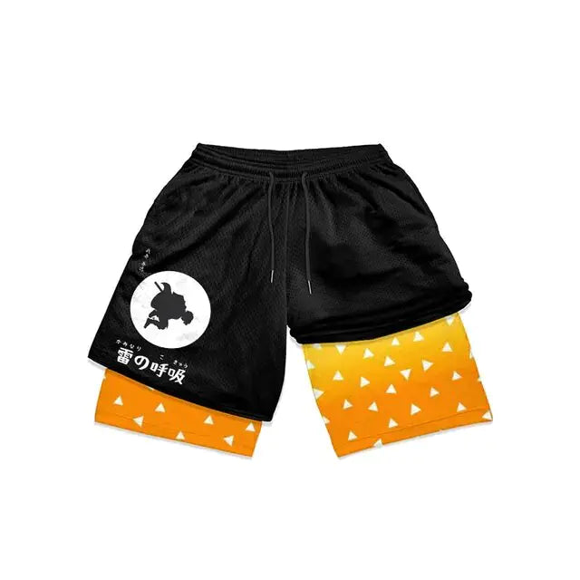 Anime Gym Shorts For Men