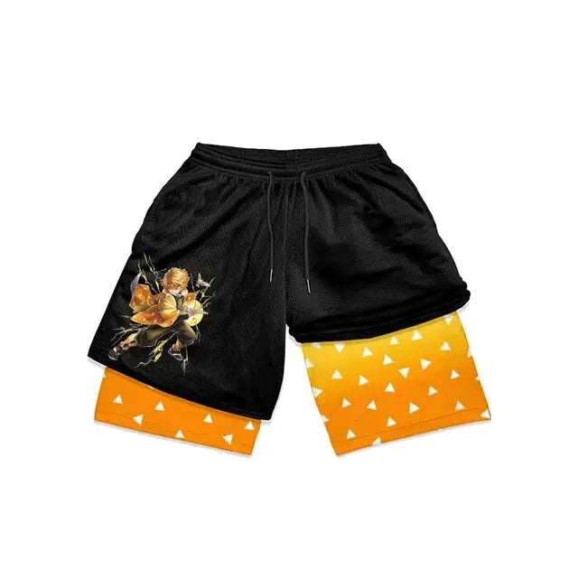 Anime Gym Shorts For Men