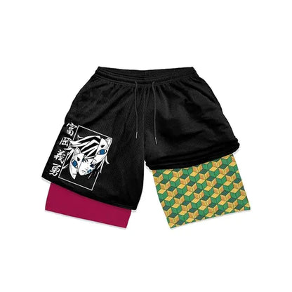 Anime Gym Shorts For Men